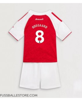Günstige Arsenal Martin Odegaard #8 Heimtrikotsatz Kinder 2025-26 Kurzarm (+ Kurze Hosen)